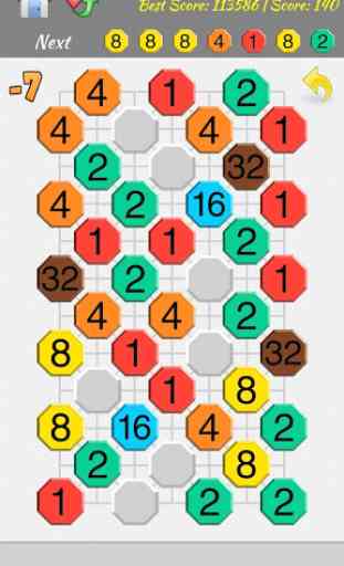 2048 Cell Connect Puzzle 2