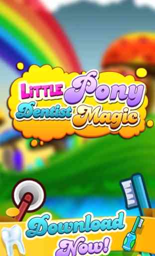 'A Little Pony Dentiste magique Tooth Doctor - Dents jeu Fixer 1
