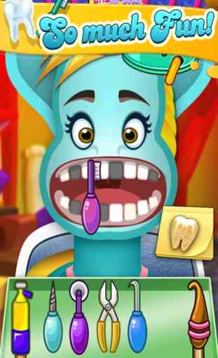 'A Little Pony Dentiste magique Tooth Doctor - Dents jeu Fixer 2