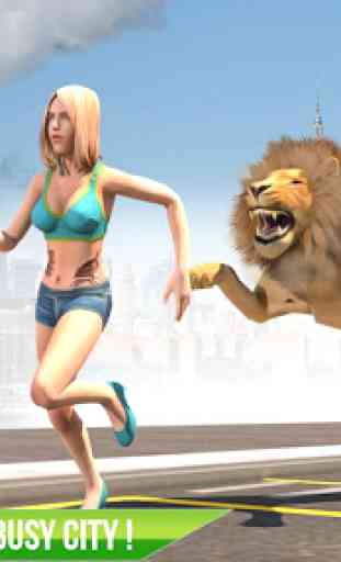 Angry Lion City Attack : Hunting Animal Simulator 1