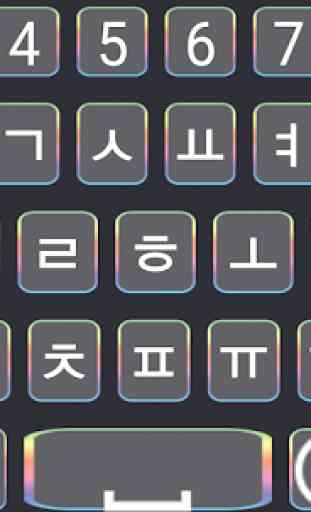 Easy Korean English  Keyboard  with emoji  2019 1