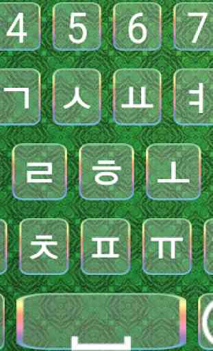 Easy Korean English  Keyboard  with emoji  2019 4