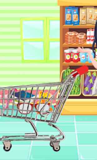 fille de supermarché - épicerie 3