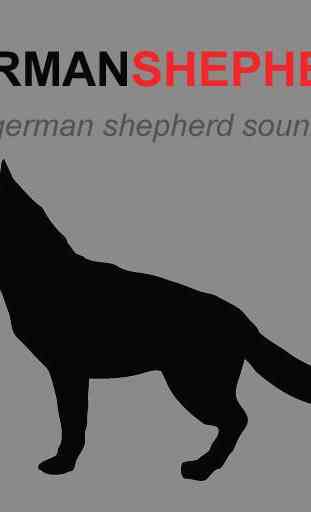German Shepherd & Dog Barking 1