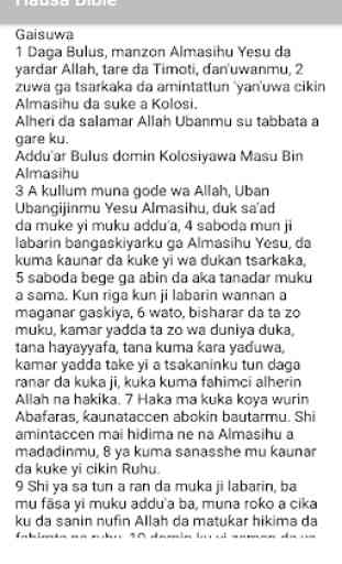 Hausa Bible - Littafi Mai Tsarki 2