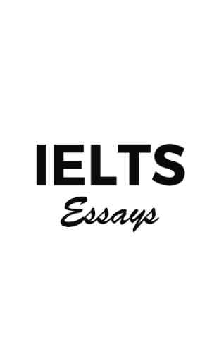 IELTS Essays 1