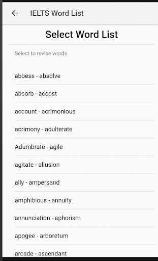 IELTS word vocabulary 2