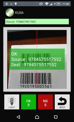 KUSA - Barcode verification check 4