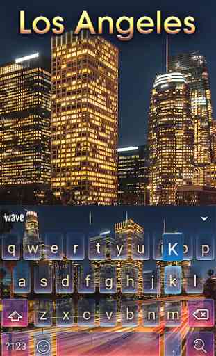 Los Angeles Animated Keyboard + Live Wallpaper 2