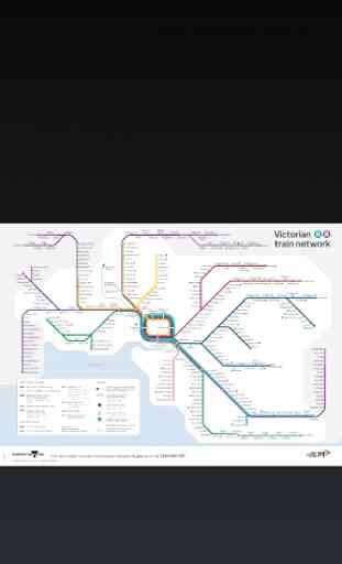 Melbourne Metro Map 1