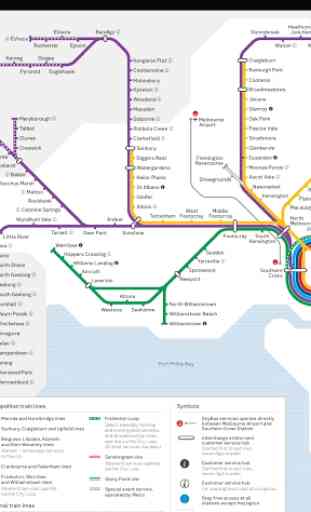 Melbourne Metro Map 2
