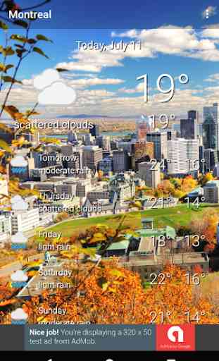 Montreal, Quebec - weather, sights and souds 1