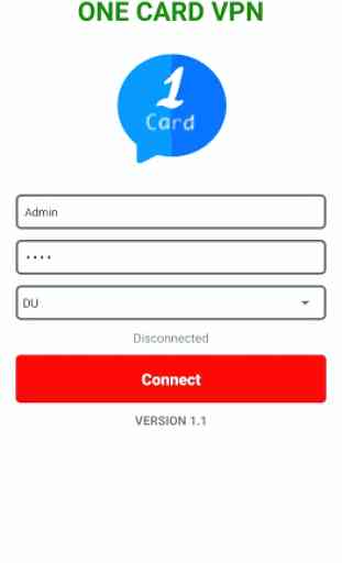 ONE CARD VPN 1