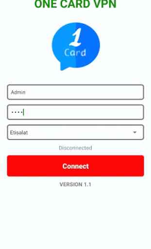 ONE CARD VPN 3