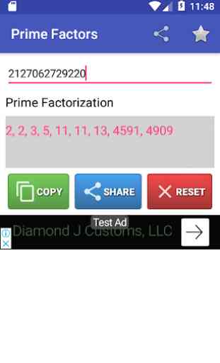 Prime Factorization Calculator 3