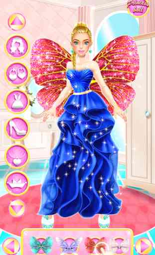 Princess Ball - spa & dress up game 2