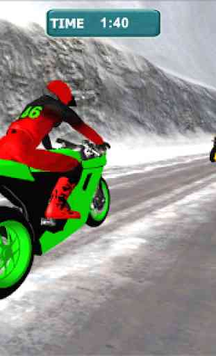 Snow Bike Motocross Racing - Mountain Driving 3
