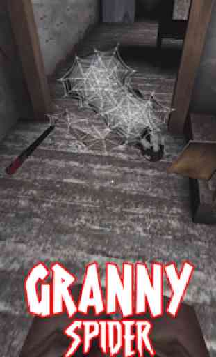 Spider Granny : Scary Horror Escape Game Mod 2019 1