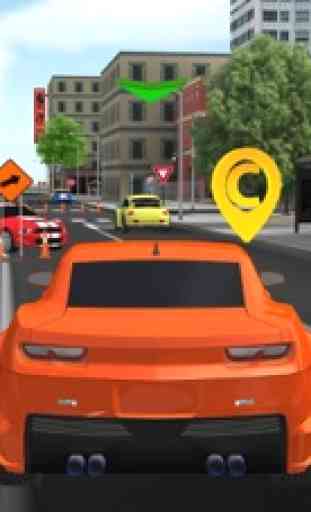 Taxi Simulateur: Auto Ecole 3D 4