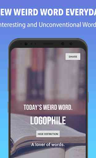 Weird Word A Day - Vocab builder + definition app 3
