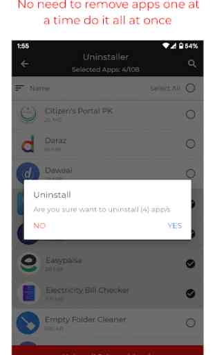 Apps Uninstaller - Delete Multiple Applications 3