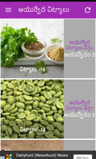 Ayurveda Siddha Herbs Plants Tips In Telugu 2