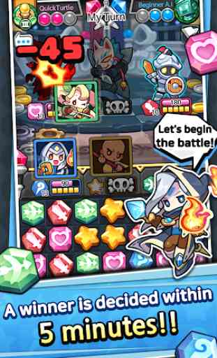 BattlePop : Online puzzle battle 3