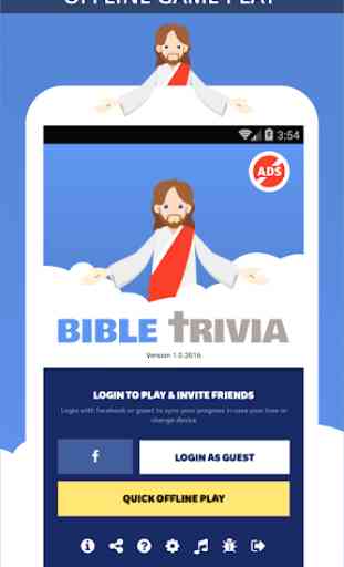 Bible Trivia Quiz Game -  Free 1