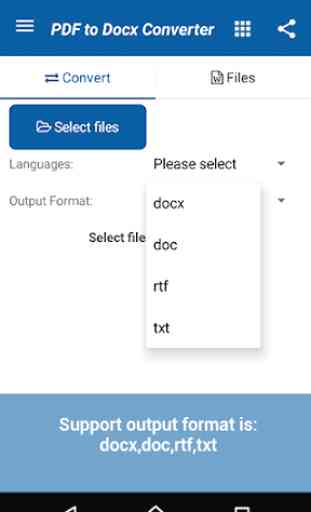 Convertir PDF en Word - PDF Pour DOCX - PDF DOC 2