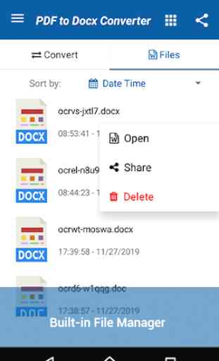 Convertir PDF en Word - PDF Pour DOCX - PDF DOC 3