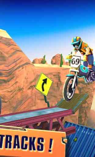 course vélo d'essai: xtreme stunt bike jeux course 2