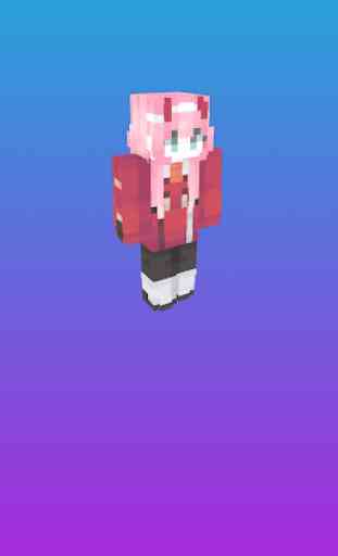 Cute Girl Skins for Minecraft PE 4