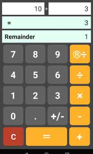 Division Remainder Calculator 2
