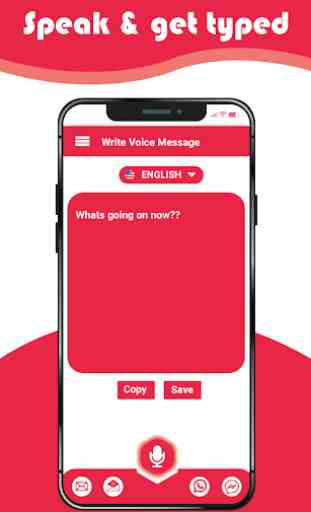 Écrire SMS par voix - Message vocal SMS Message 2