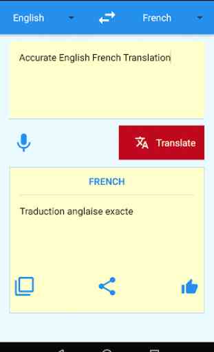 English to French Translation 2