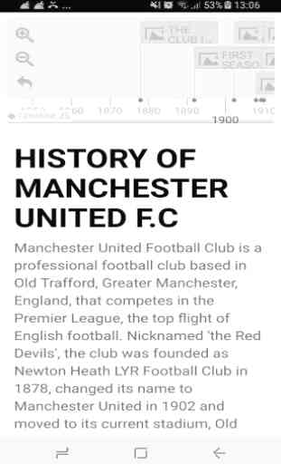 History Timeline Of Manchester United F.C 1