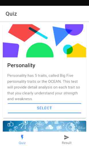 Personality and Career Quiz 1