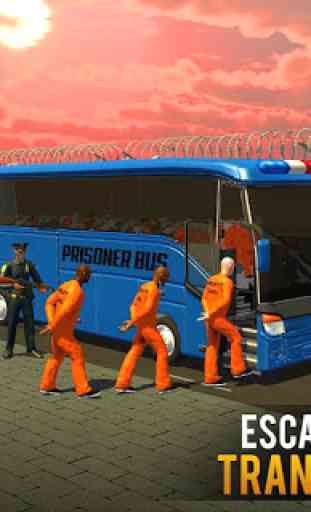 Prisoner Bus Driving Games 2019: Police Bus Drive 1