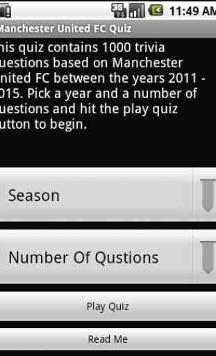Quiz about Manchester United 4