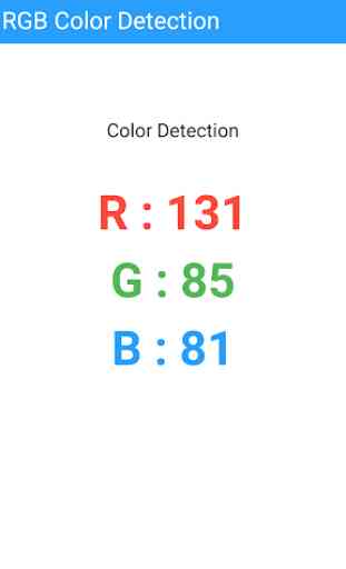 RGB Color Detection 1