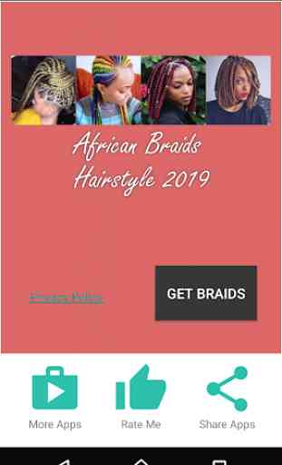 Tresses africaines coiffure 2019  1