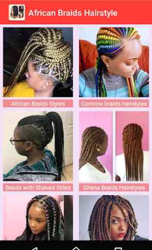 Tresses africaines coiffure 2019  2