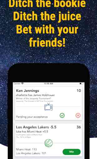 WagerLab: Prediction Game - Bet with your Friends 1