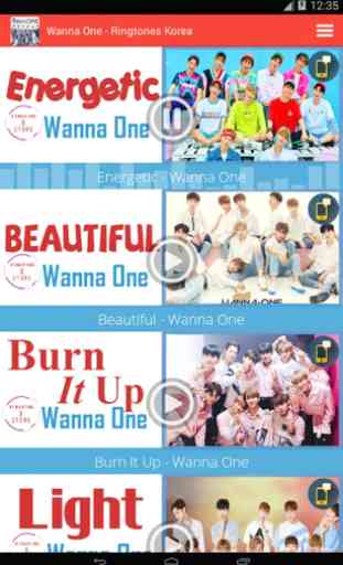 Wanna One - Ringtones Korea 1