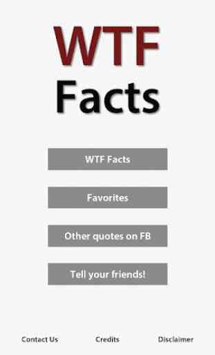 WTF Facts 1