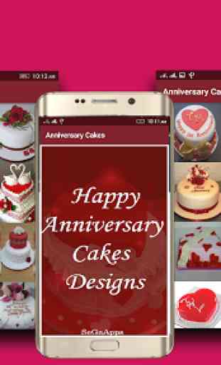 Anniversary Cake Design & Ideas 1