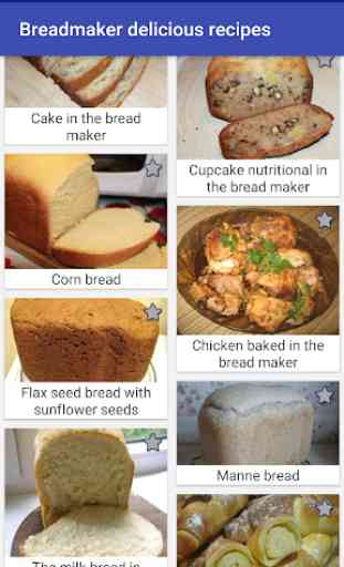 Bread machine Recipes 1