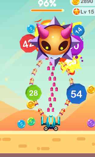 Cannon Ball Blast: Number Shooter 3