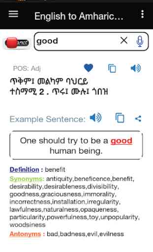 English <> Amharic Dictionary 1