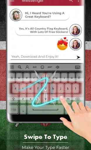 Kenya Flag Keyboard - Elegant Themes 4